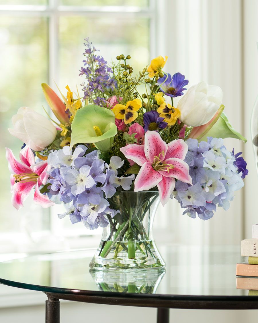 Beautiful fake flower clearance arrangements