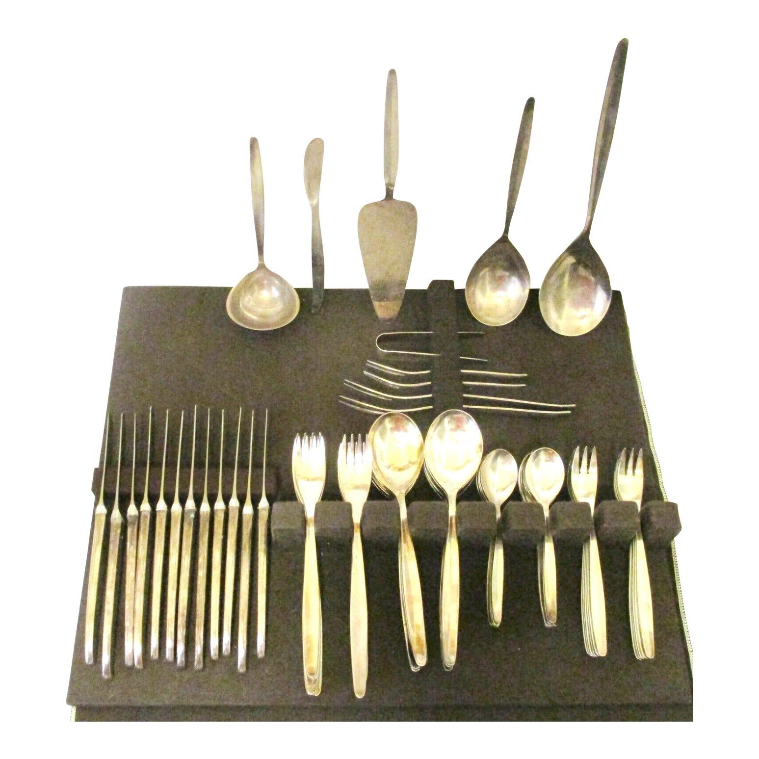 Antique sale flatware set