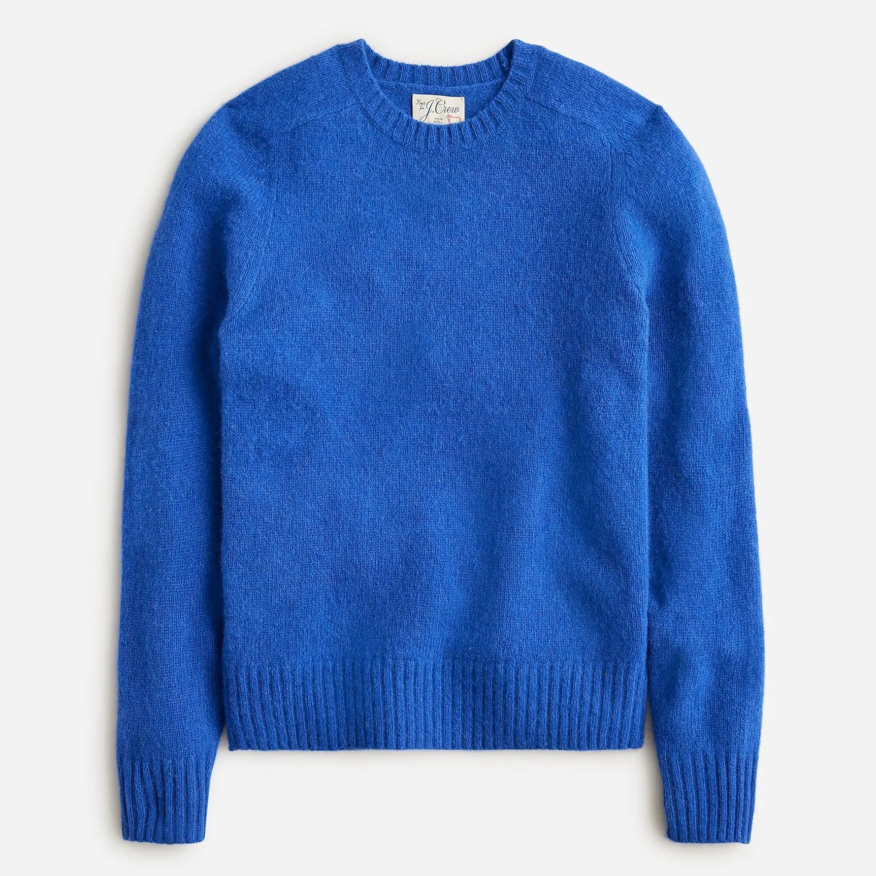 Rugged merino wool heather crewneck sweater hot sale