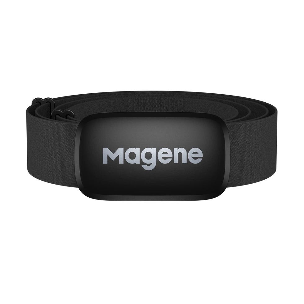 Magene H64 Cardiofrequenzimetro, Fascia Toracica con sensore di frequenza cardiaca, Compatibile con App iOS/Android