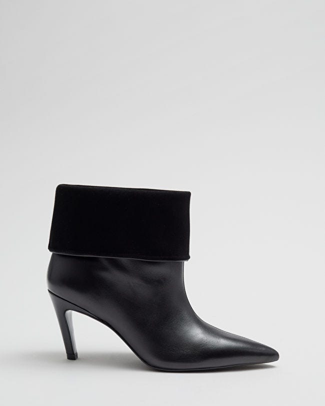 Fold-Over Shafts Ankle Boots