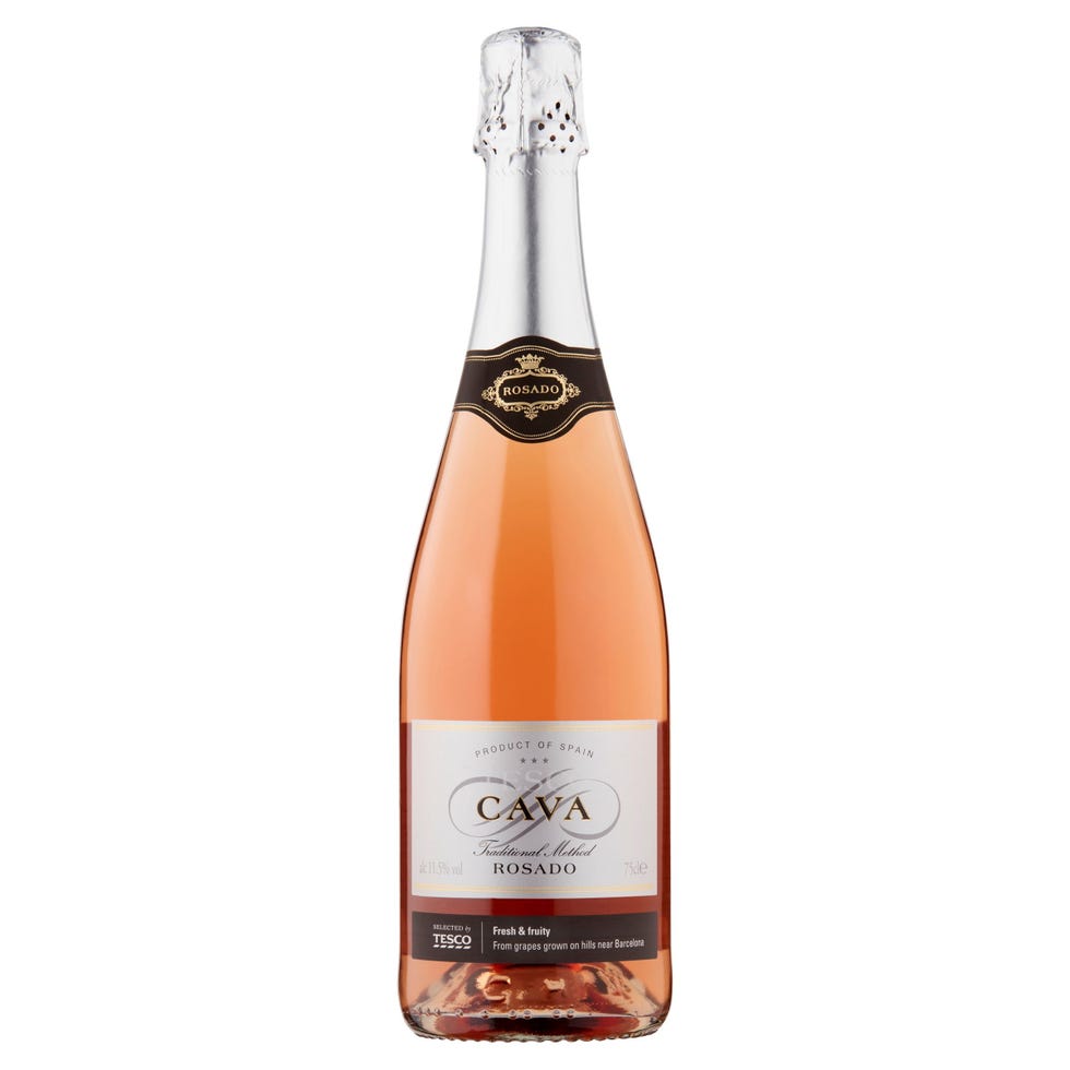 Tesco Cava Rosado