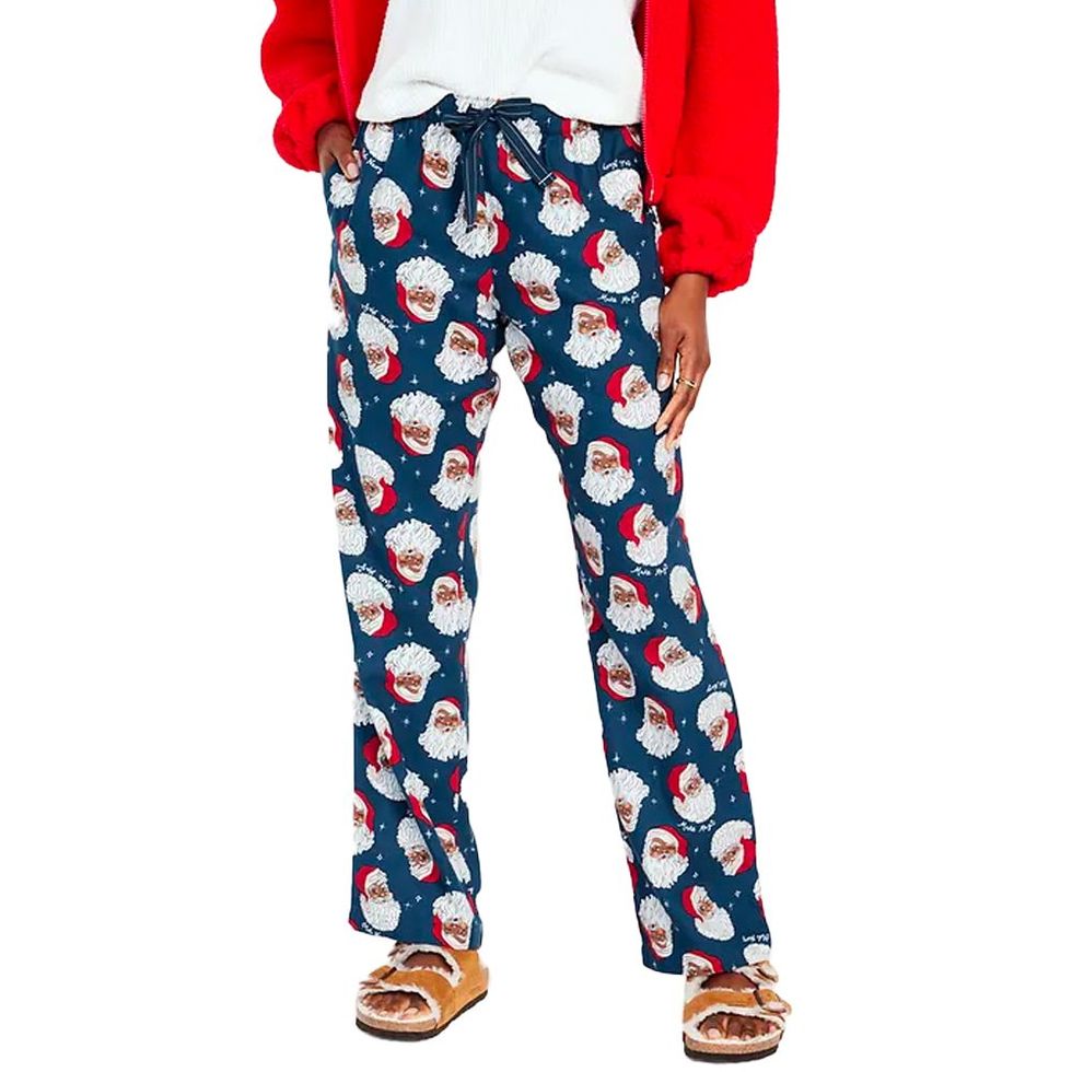 womens snoopy Christmas pajama bottoms size Large