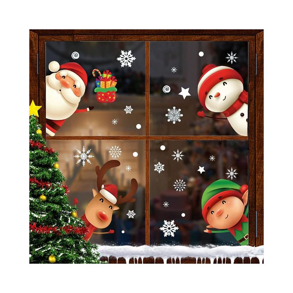 Christmas Window Clings Stickers