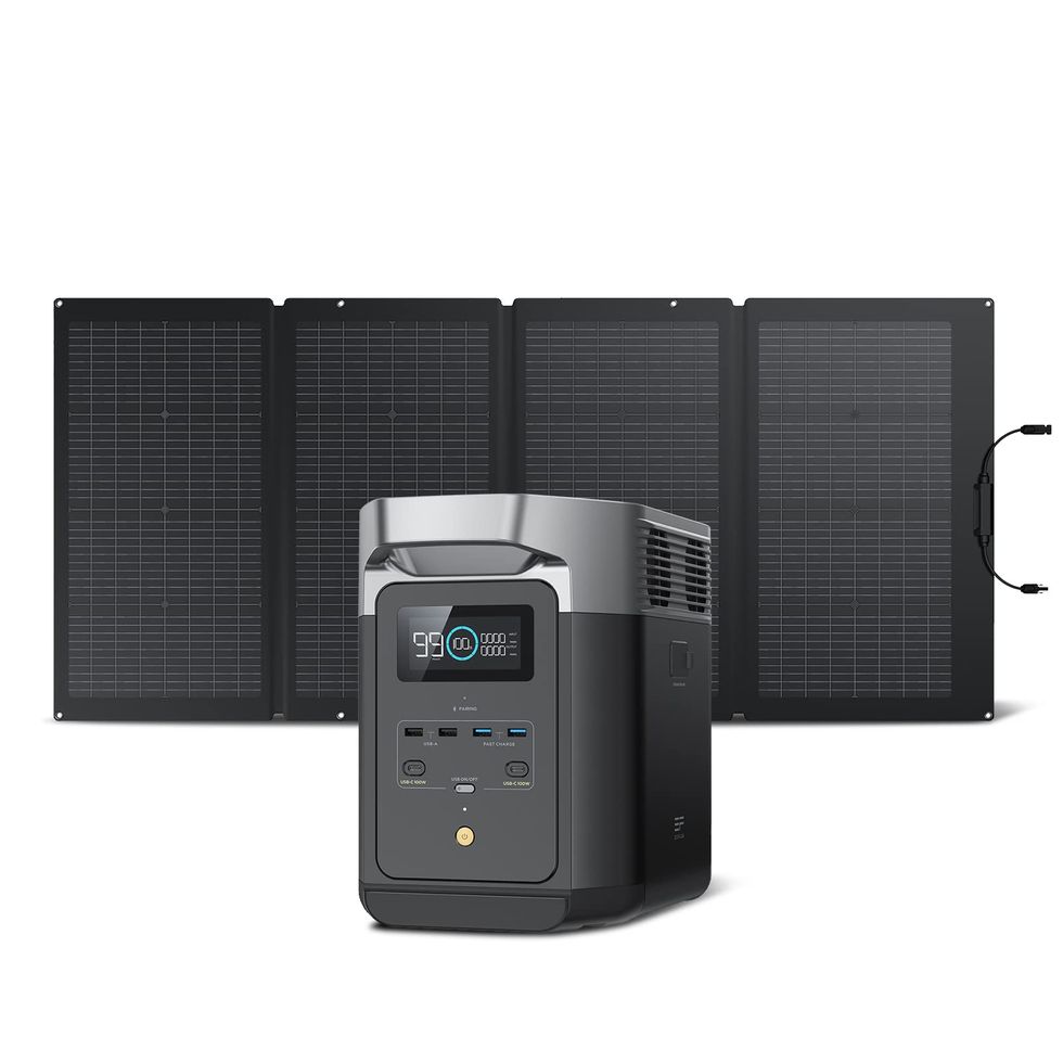 Delta 2 Portable Power Station with 220W Solar Panel