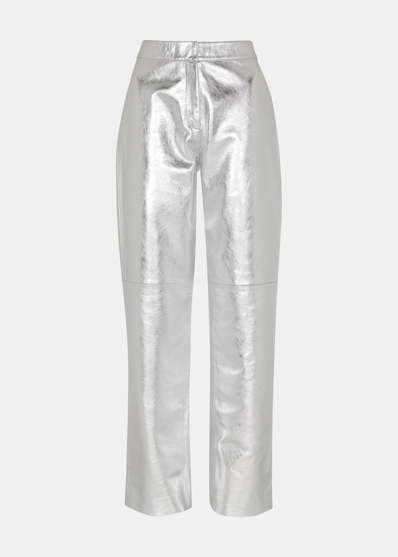 Busy Clothing Womens Smart Silver Grey Trousers