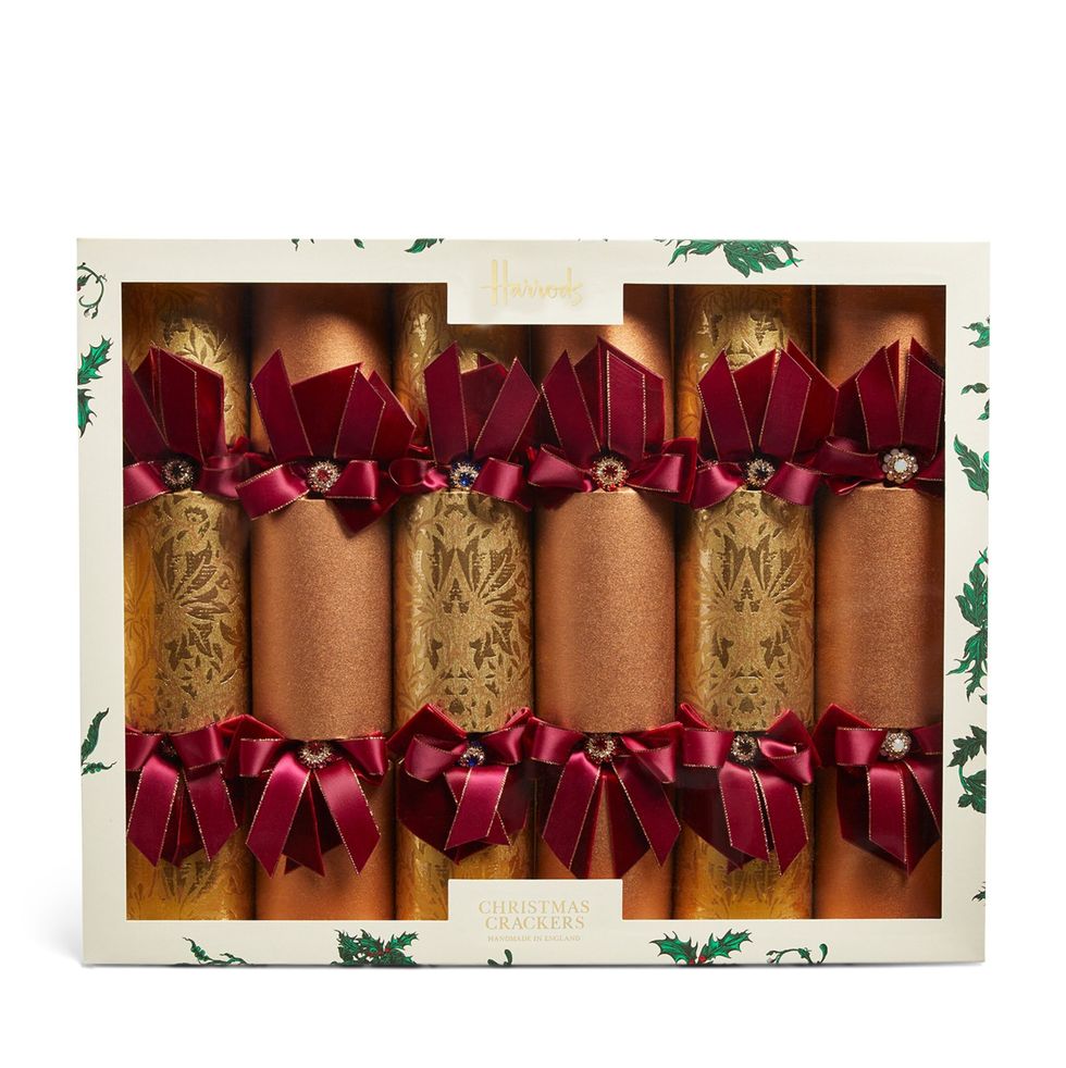 Luxury Gilty Pleasures Christmas Crackers, Set Of Six