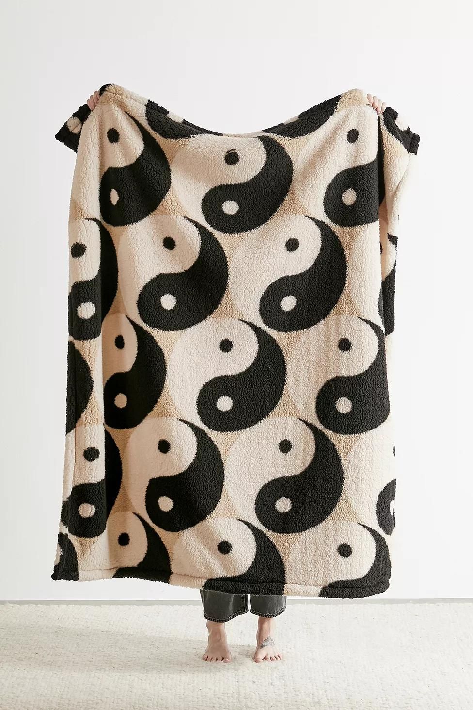 Yin & Yang Fleece Blanket