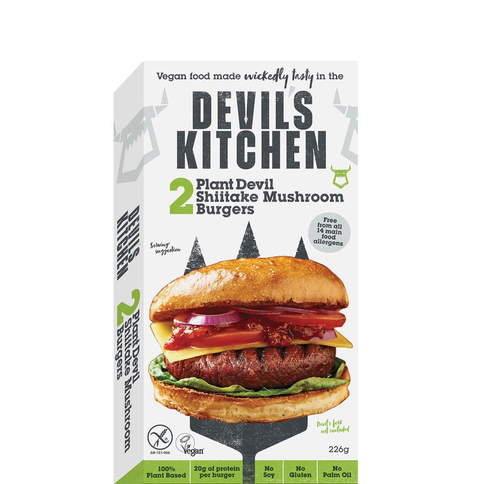 Devil's Kitchen Shiitake Mushroom Burger