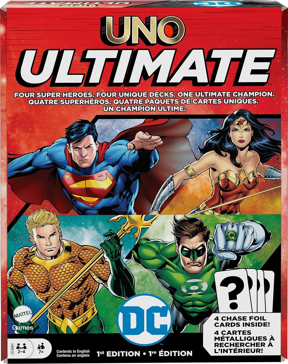 Mattel Games UNO Ultimate DC Card Game 