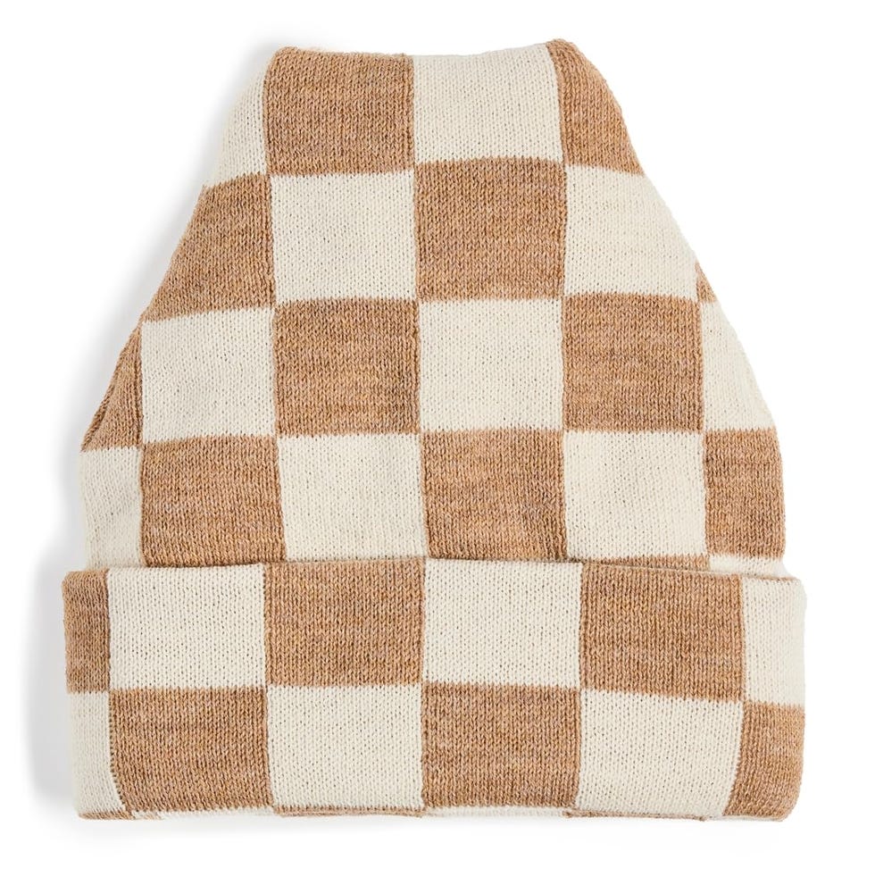 Bartlet Checker Knit Beanie