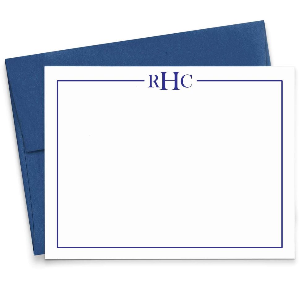 3 Letter Monogram Stationery Set