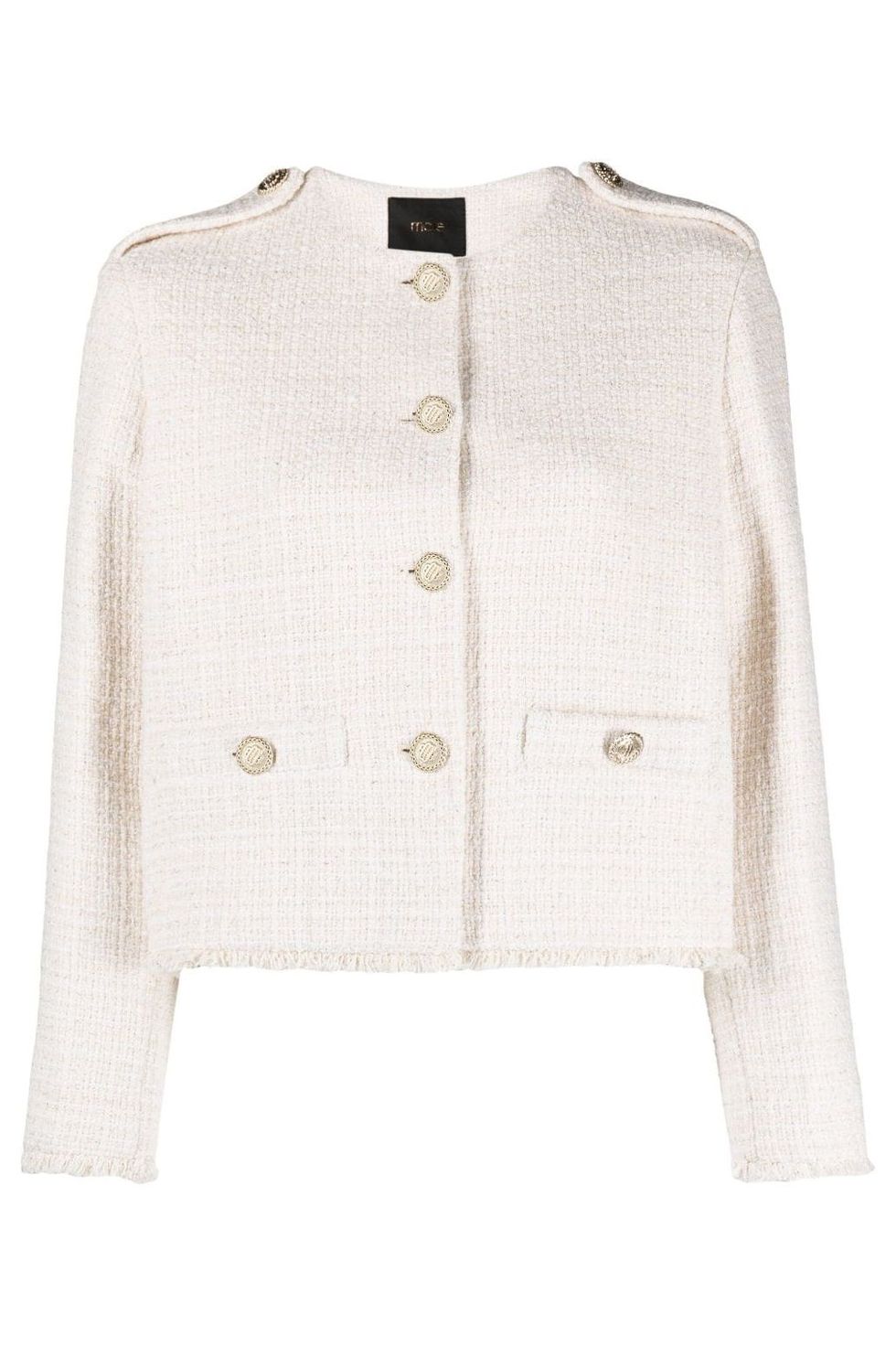 Kate embraces festive Style in a shimmering ivory tweed jacket