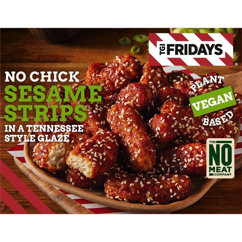 TGI Fridays No Chick Sesame Strips 480g