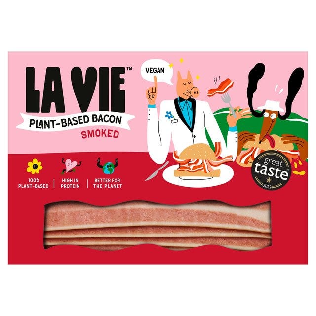 La Vie Plant-based Smoked Bacon Rashers