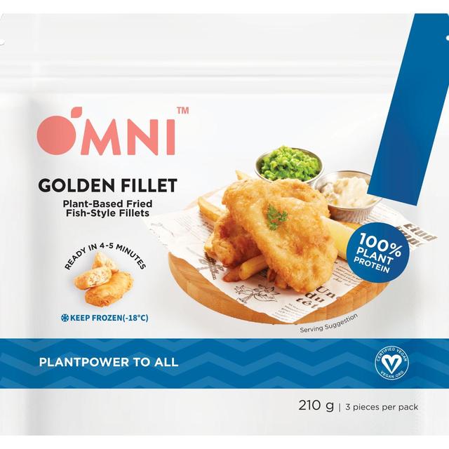 OmniFoods Plant-Based Fried Fish-Style Fillets