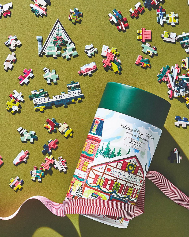 Emily Taylor For George & Viv Shaped Christmas Puzzle