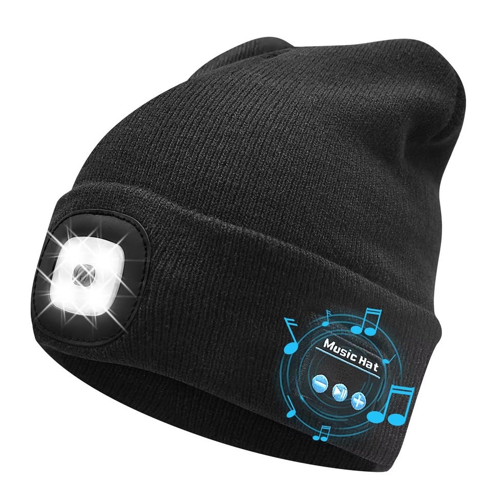 Regali tech, berretto Bluetooth con luce COTOP