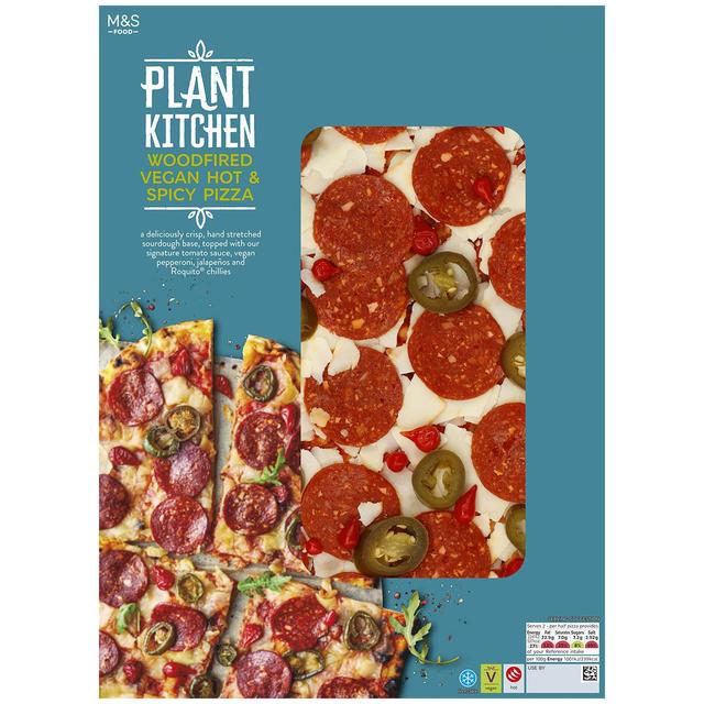 M&S Plant Kitchen Wood Fired Hot & Spicy Pizza