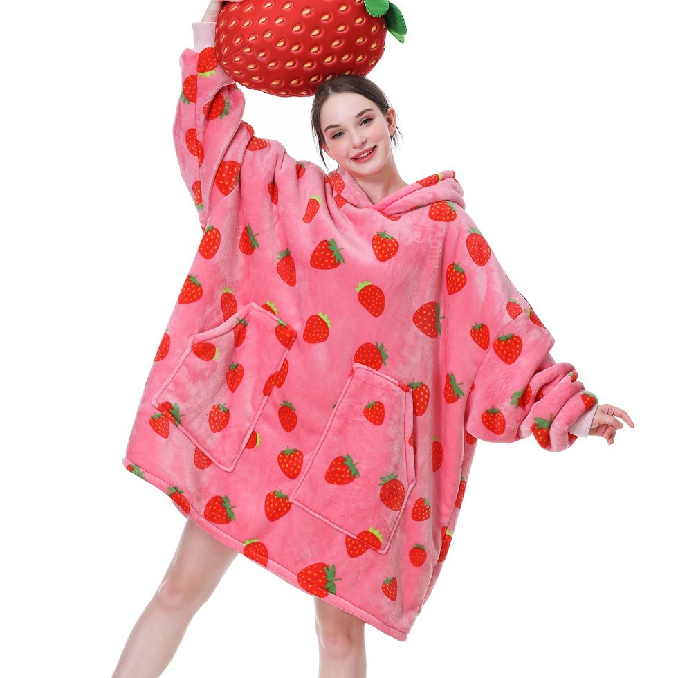 Strawberry Blanket Hoodie