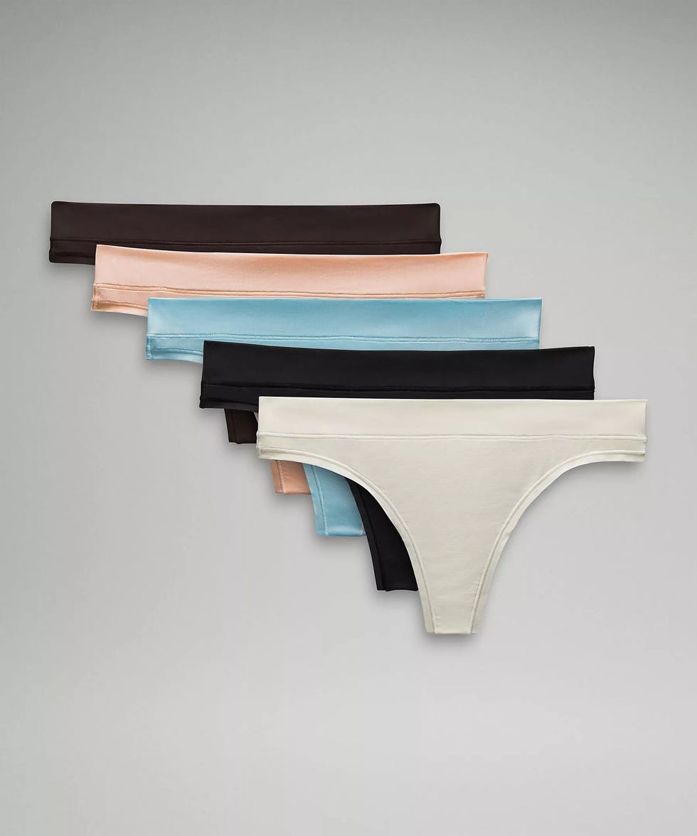 Lululemon UnderEase Mid-Rise Thong Underwear