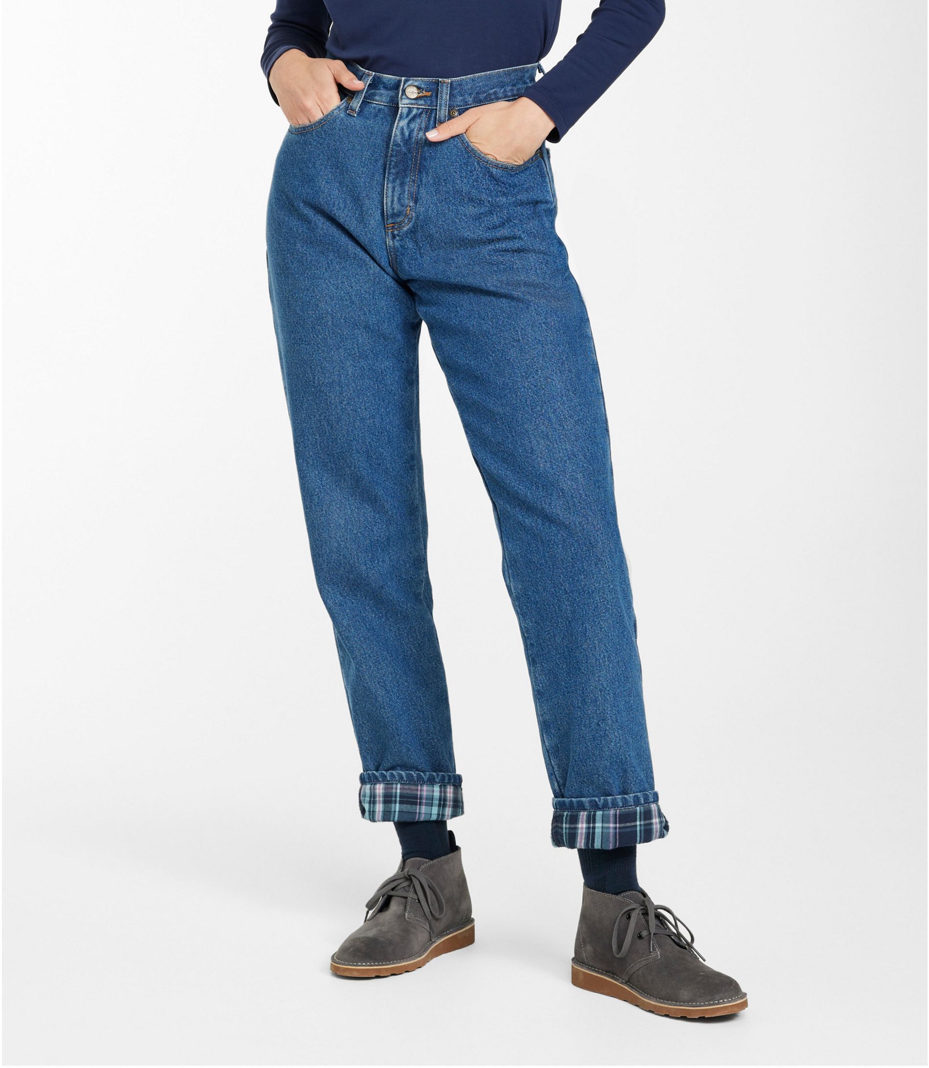 Toddler Fleece-Lined Straight Jeans | Gap Factory