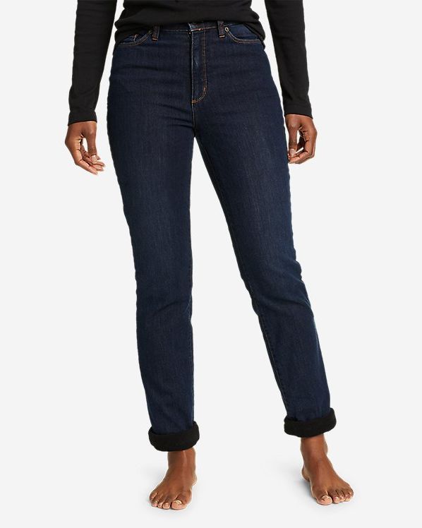 ZQIWIN Women's Fleece Lined Jeans Warm Fleece Lined Pants Women 2023 Winter  Flannel Skinny Jeans : : Clothing, Shoes & Accessories