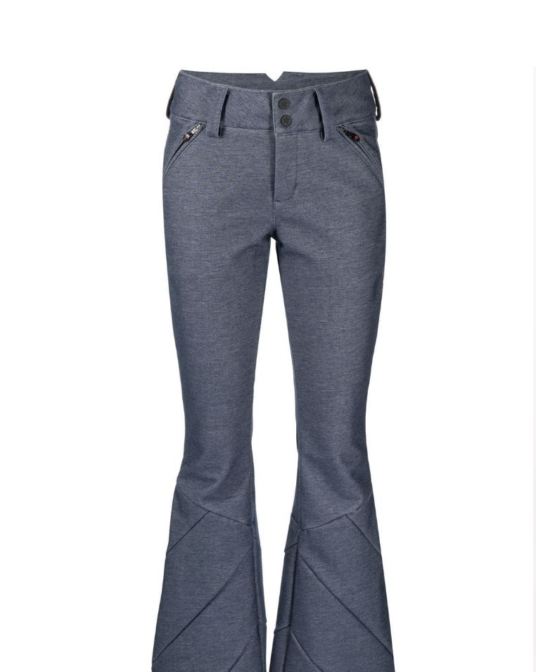 peachmode - Fleece-lined pants/ Raw denim] Non-fade Raw high Flared denim  pants [short woman, Fleece-lined denim, Fleece-lined pants, year-end look -  Codibook.