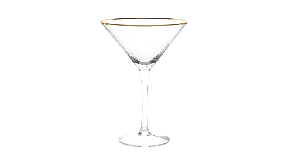 Confezione da 6 Bicchieri da Cocktail Martini con 6 Colorazioni