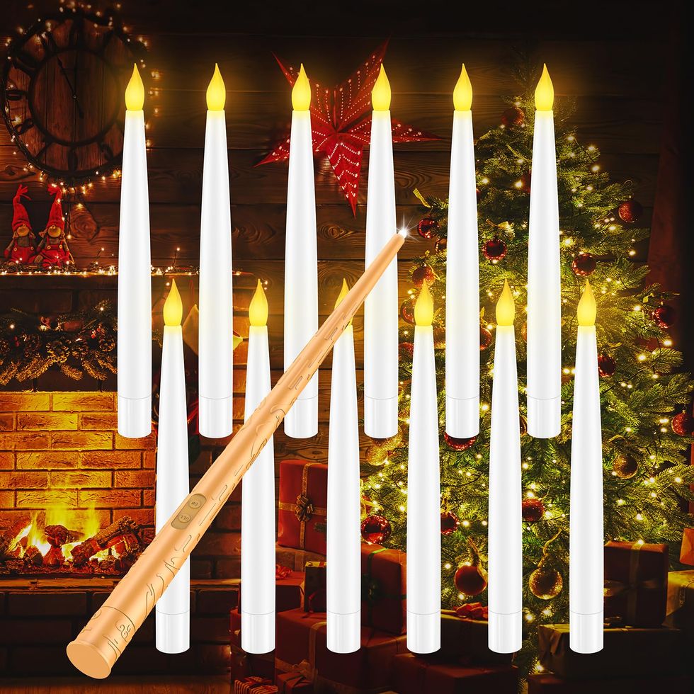 Las velas flotantes de decoración de Navidad inspiradas en Harry