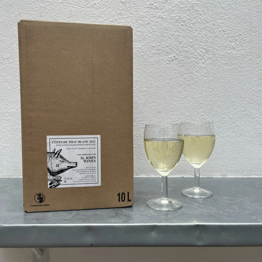 Boxed White Wine