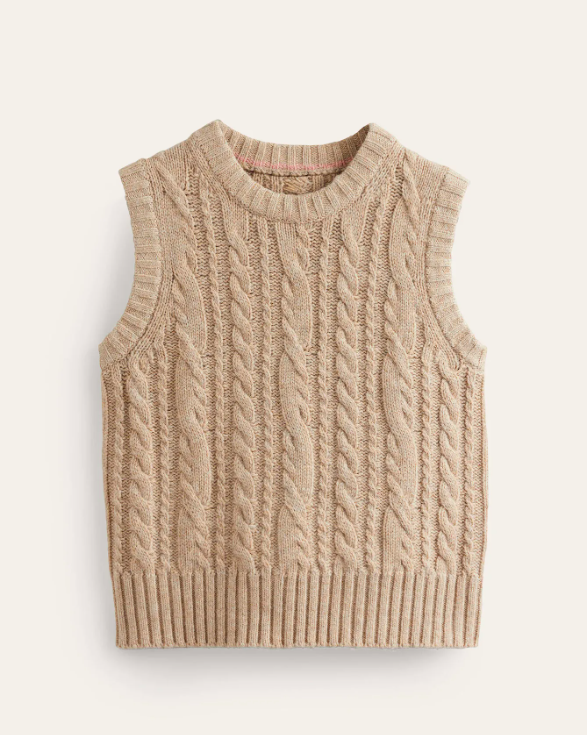 Pure Cotton Sleeveless Jumper, M&S Collection