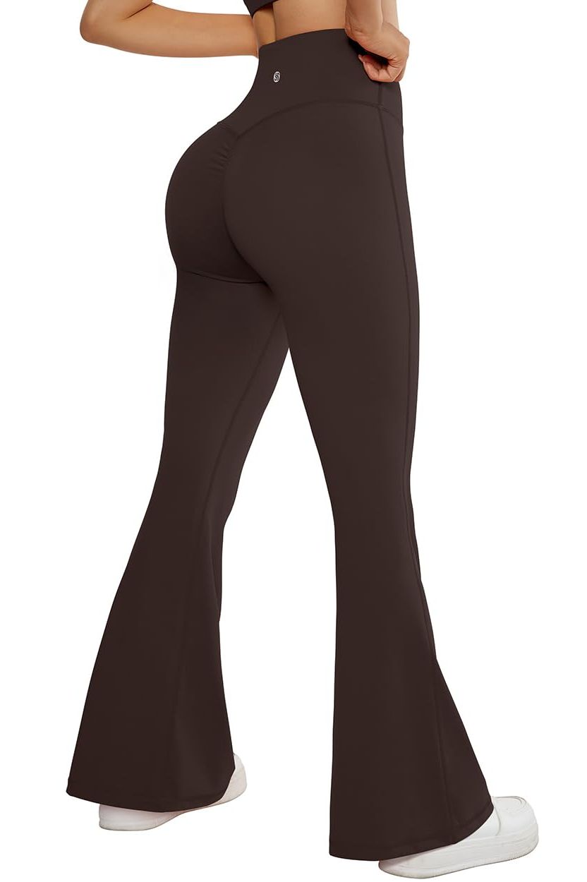 Halara Women's Stretchy Black High-Waisted Bootcut Pants L Large NWT
