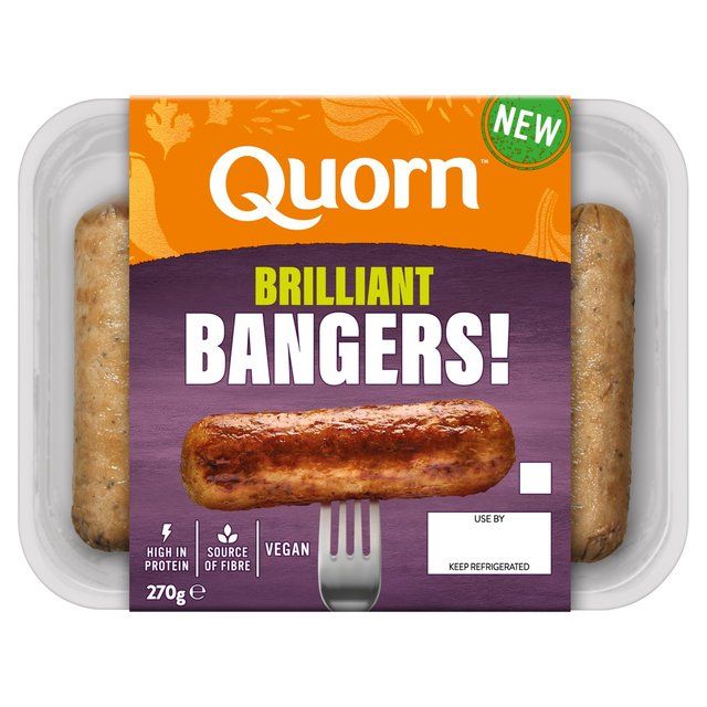 Quorn Vegan Sausages Brilliant Bangers