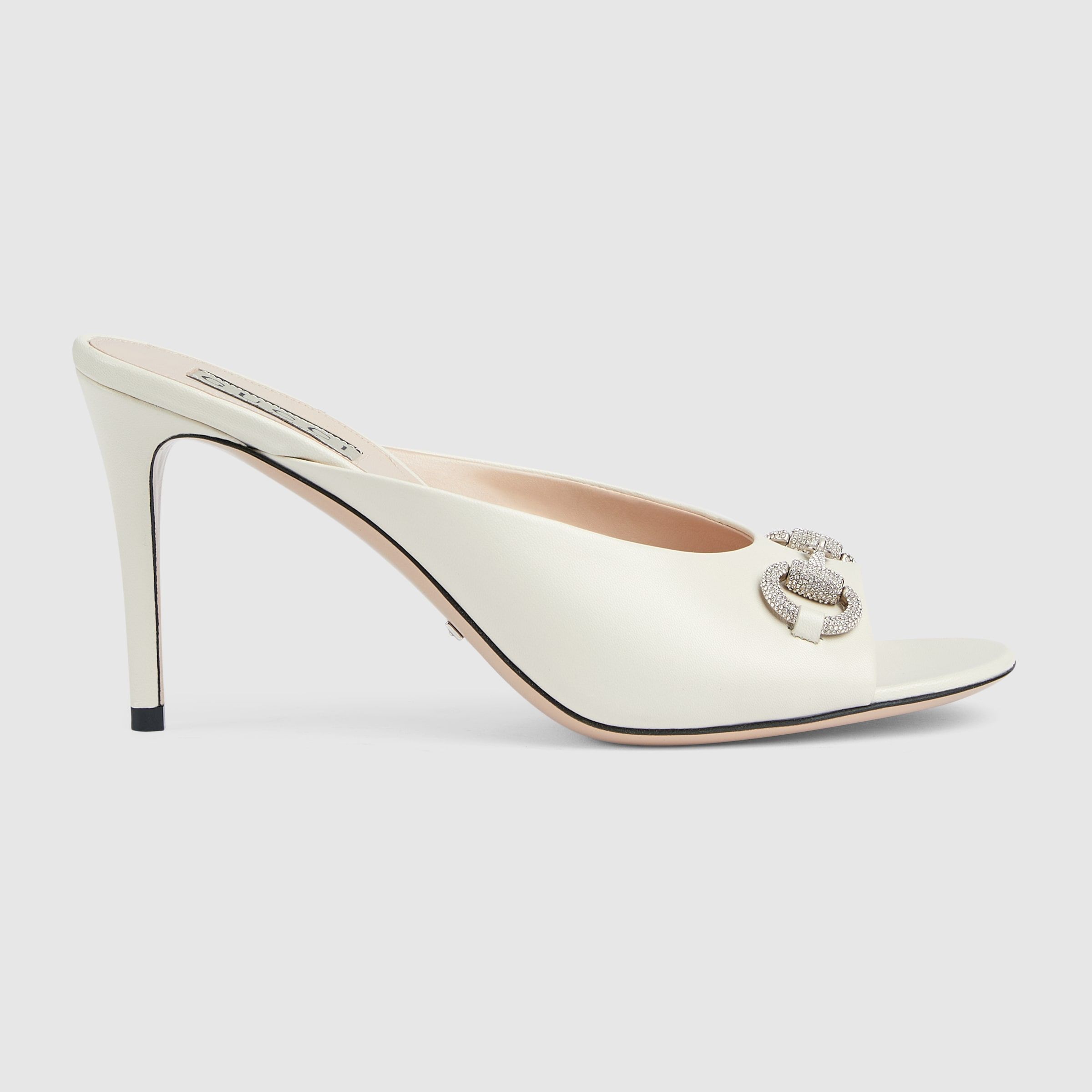 Jimmy Choo Melva Dorsay 50mm Leather Pumps - Farfetch