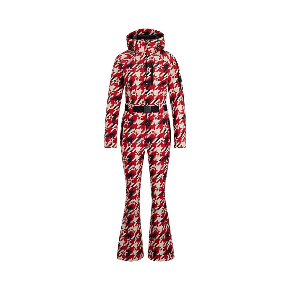 Houndstooth Ski Suit