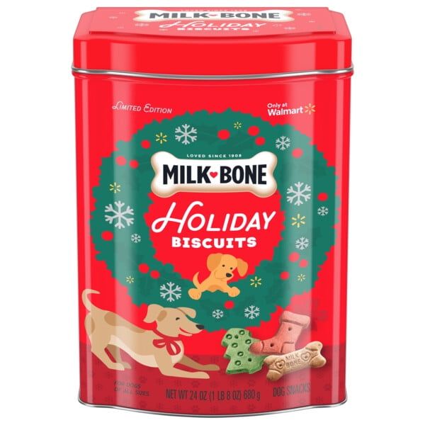 Milk bone holiday tin best sale