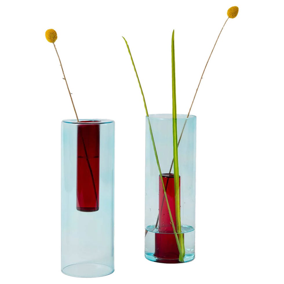 Reversible Glass Vase