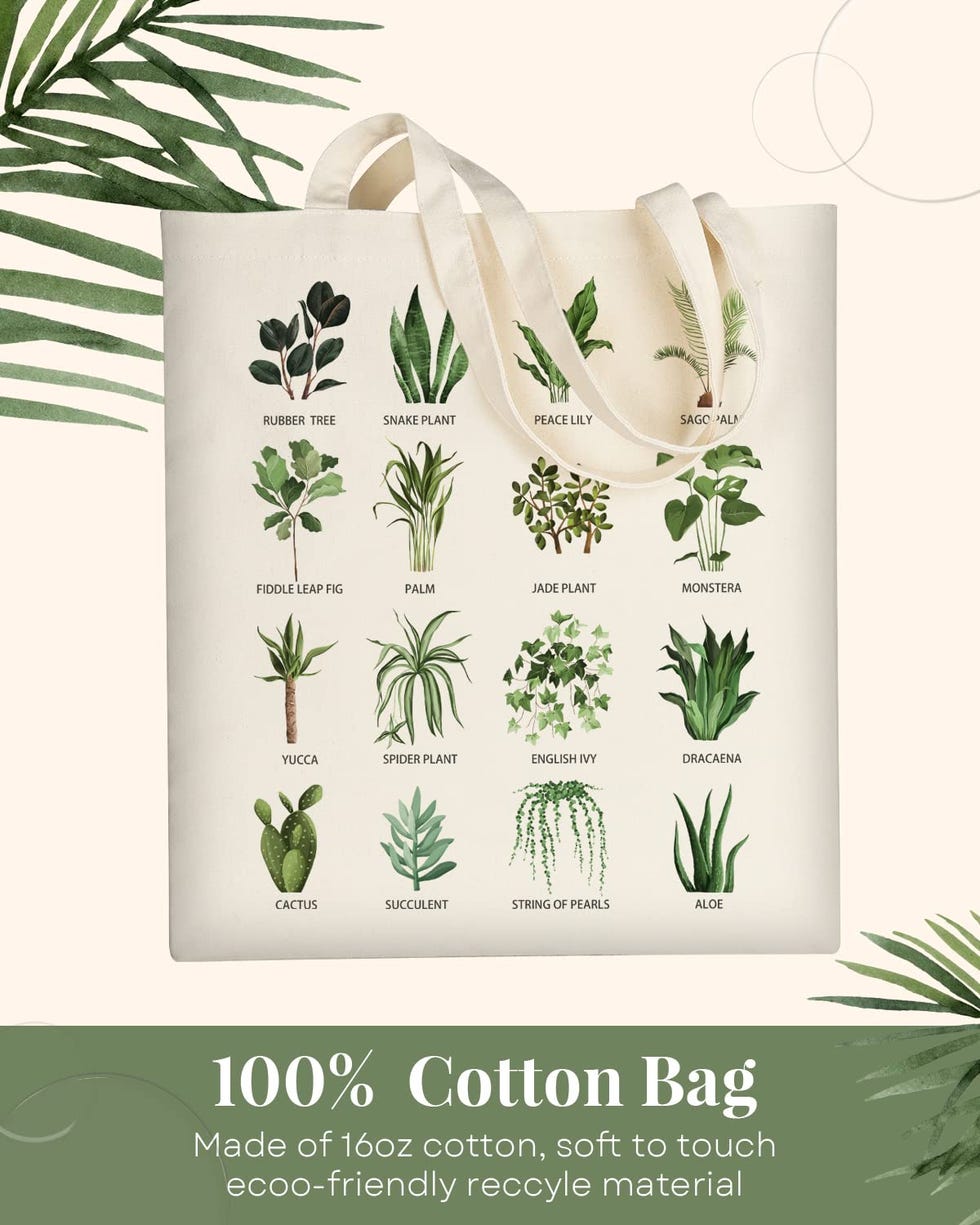 Plant Canvas Tote Bag