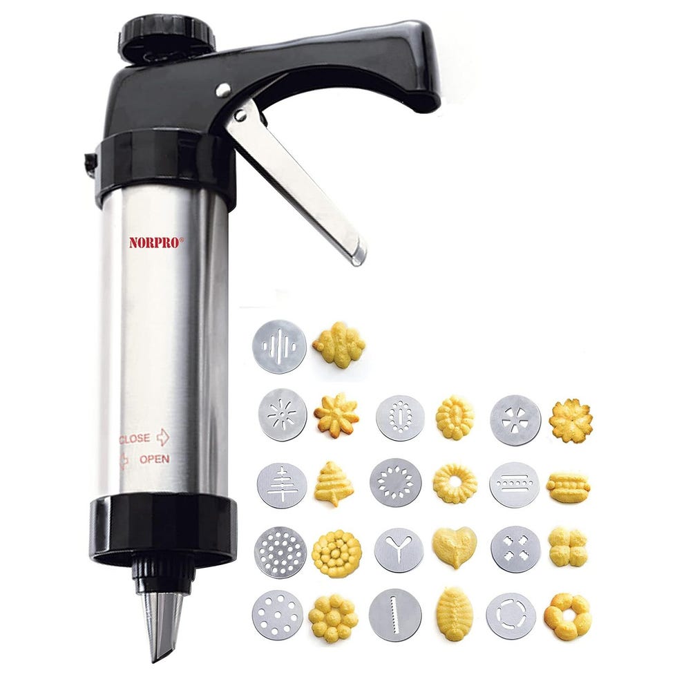 Electric Cookie Press Gun for Baking with Cord Super Shooter cuisinart Set  Proctor Silex Battery Operated Spritz Electronic Hine Bakeware Electric