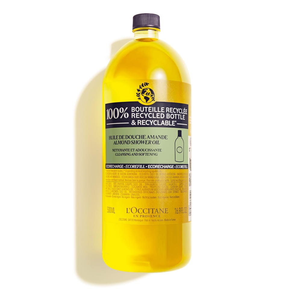 Cleansing and Softening Almond Shower Oil Refill
