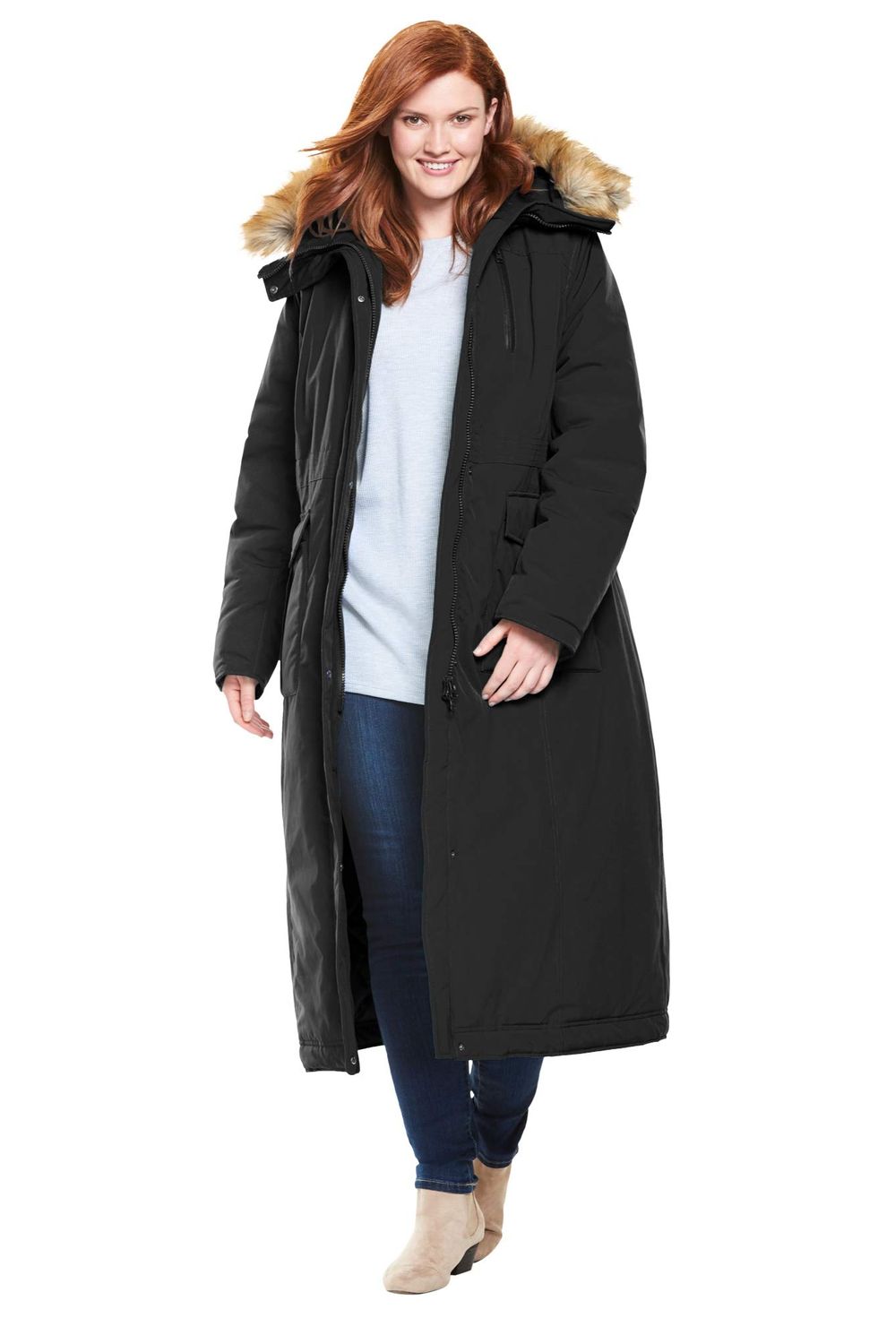 Our 13 Favorite Plus Size Winter Coats This Season in Sizes up to