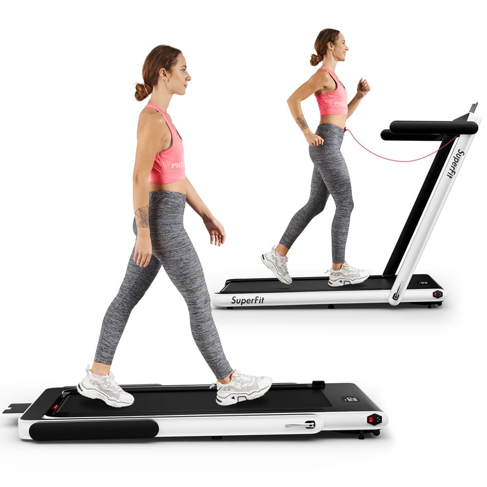2-in-1 Folding Treadmill