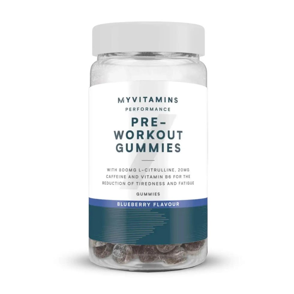 Pre-Workout Gummies: Blueberry (60 gummies) 