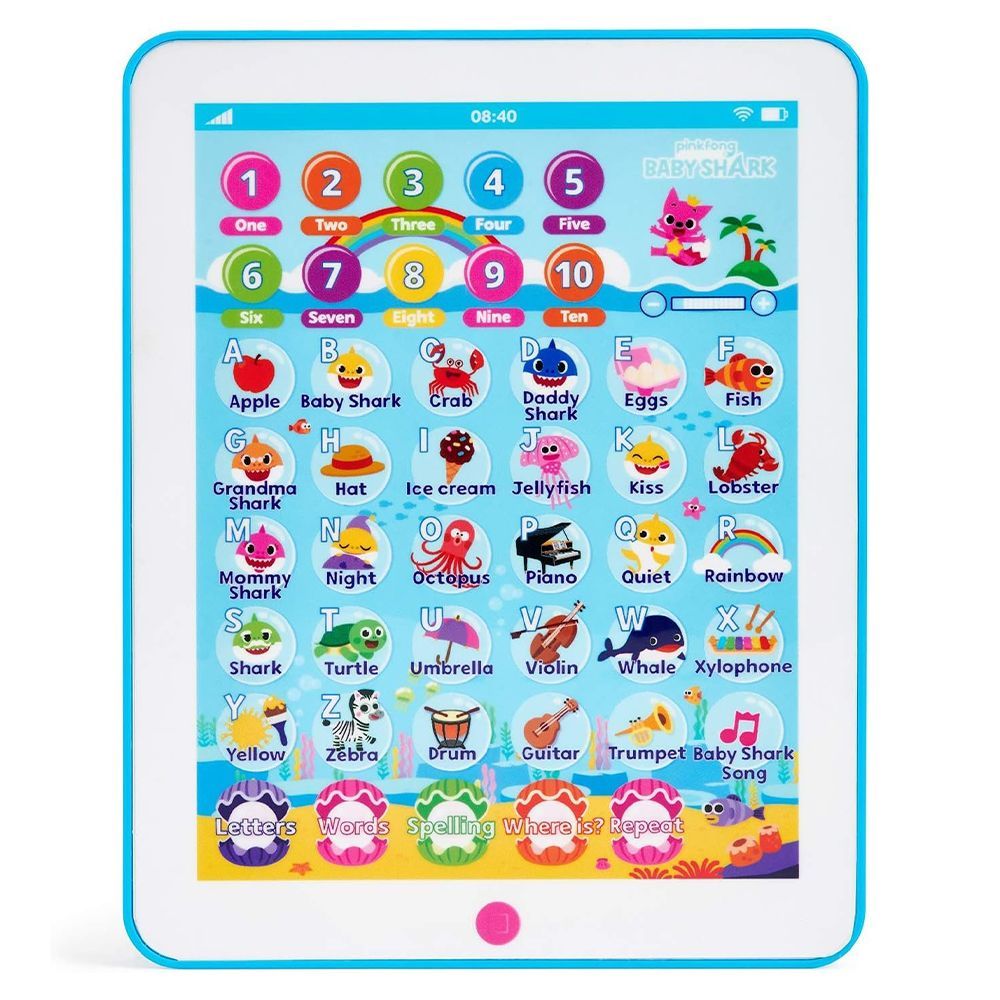 Baby store educational tablet