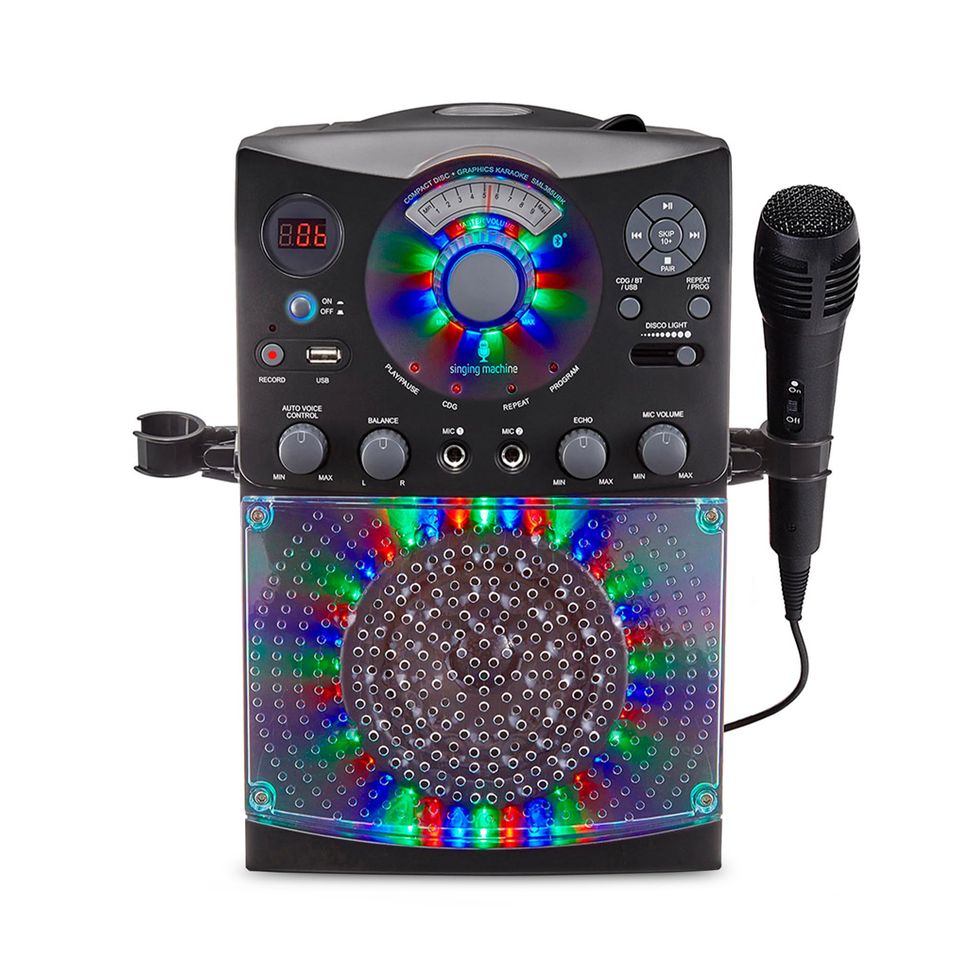 Karaoke Machine with Wired Microphone 