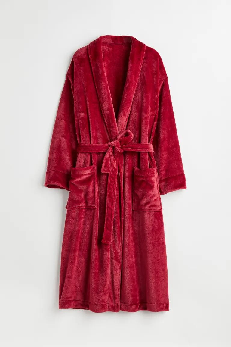 Terry Velour Bathrobes - Terry Velour -100% Combed pure cotton