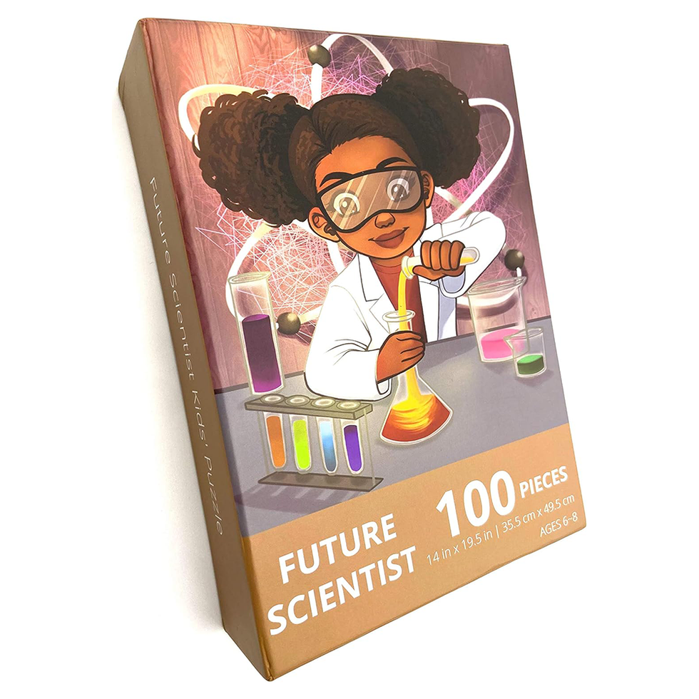 Puzzle Huddle Future Scientist Girl