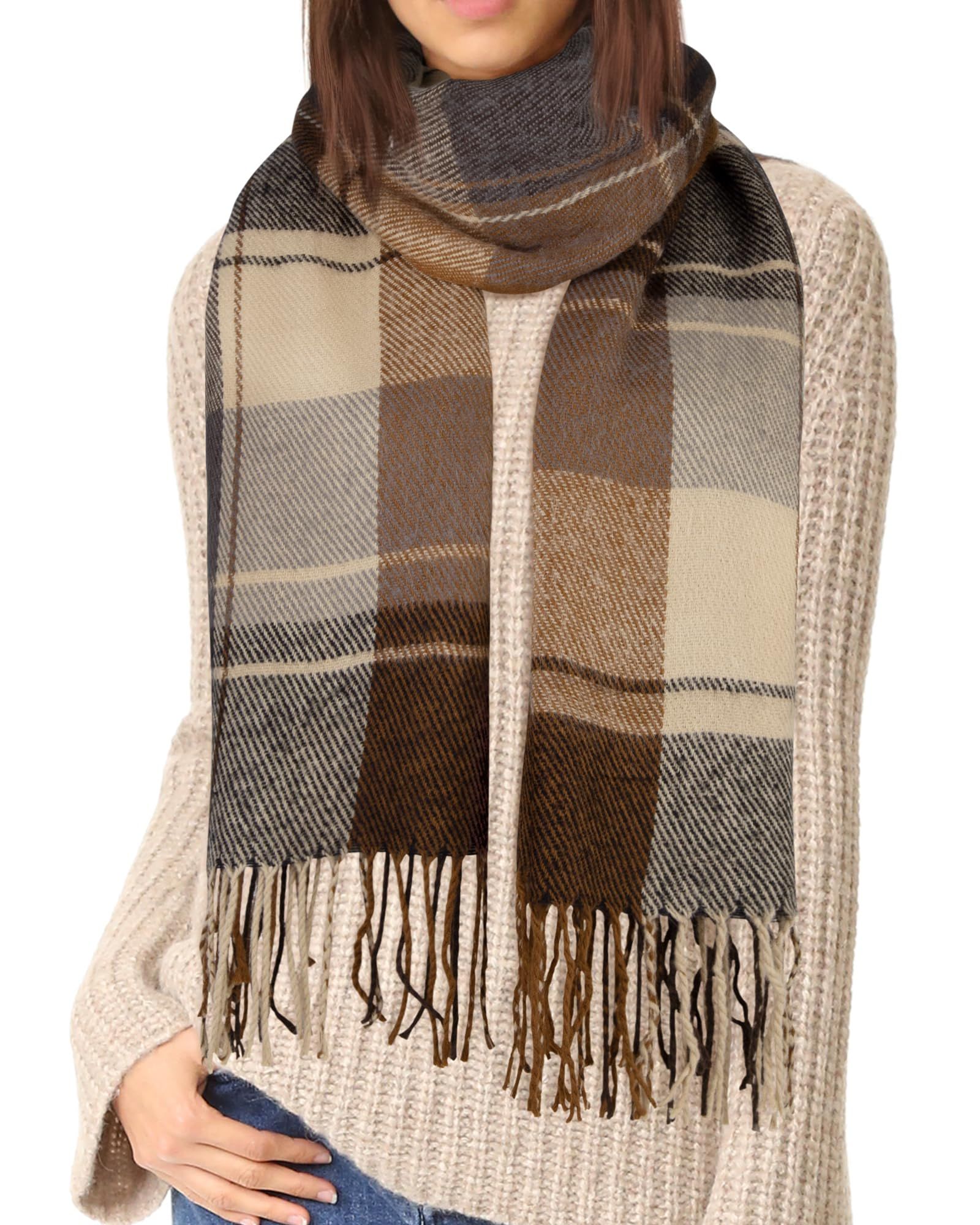 Amazon best sale plaid scarf