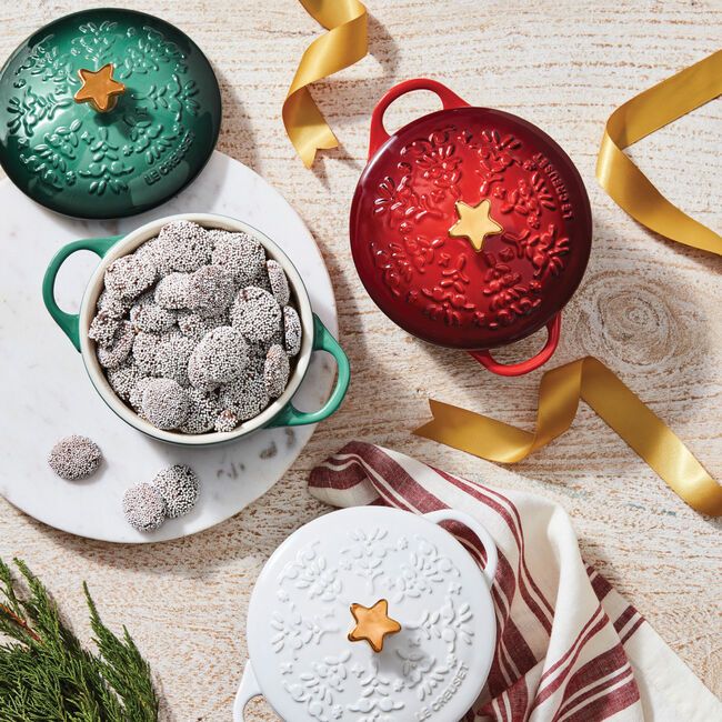 Le Creuset Just Launched Their Most Festive Holiday Collection Ever